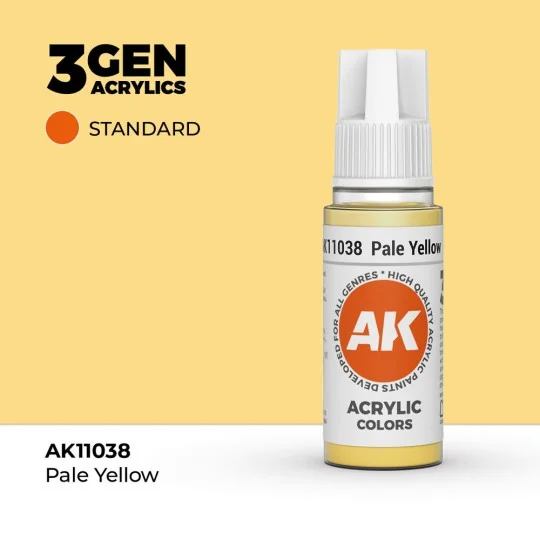 Pale Yellow 17ml - AK Interactive AK11038