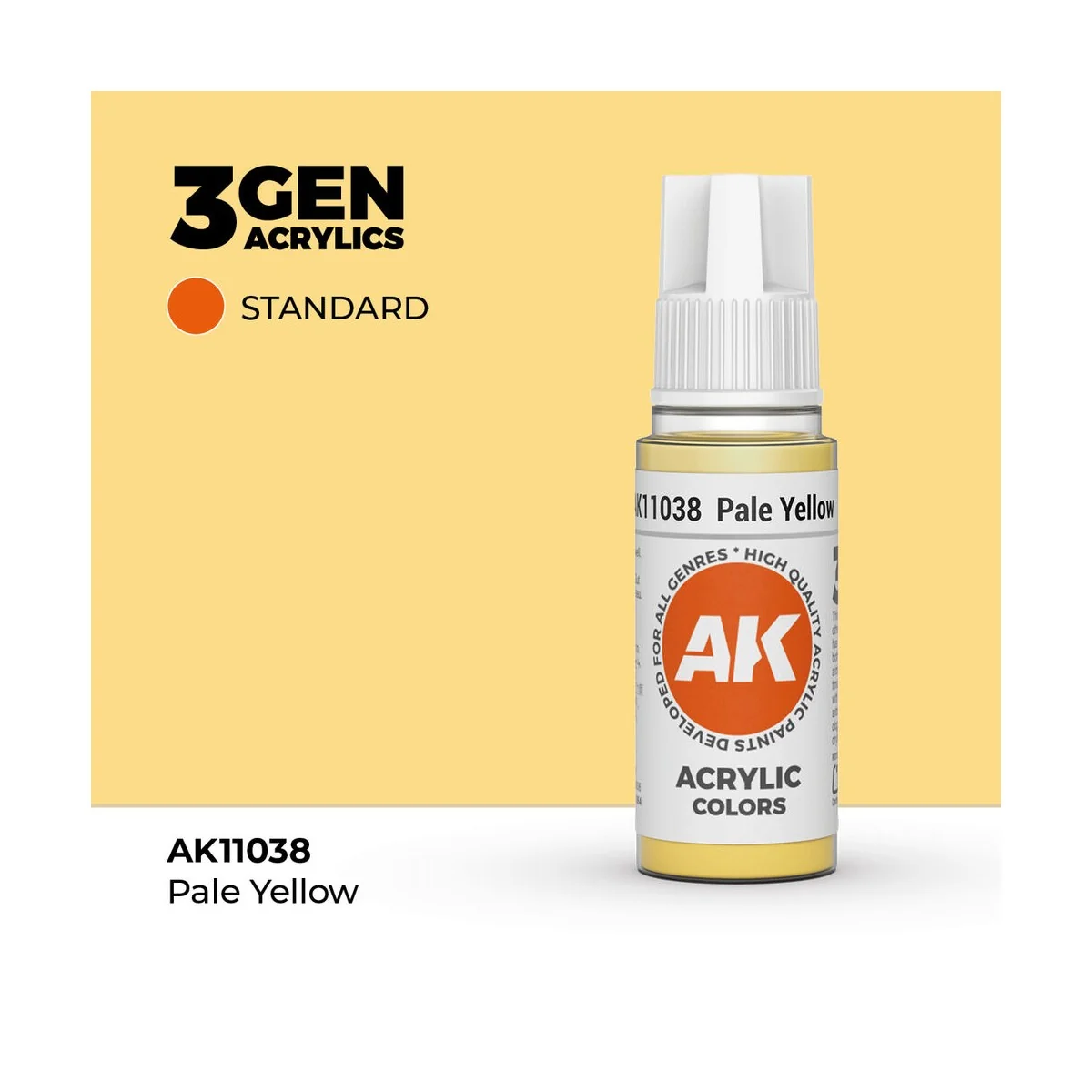 Pale Yellow 17ml - AK Interactive AK11038