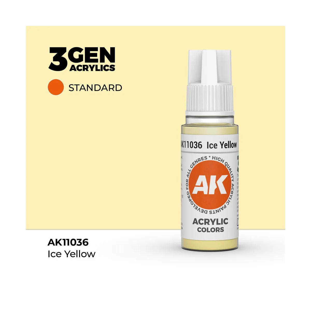 Ice Yellow 17ml - AK Interactive AK11036