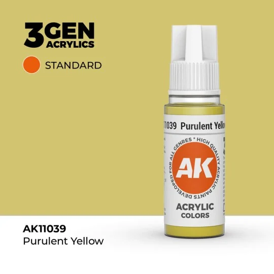 Purulent Yellow 17ml - AK Interactive AK11039