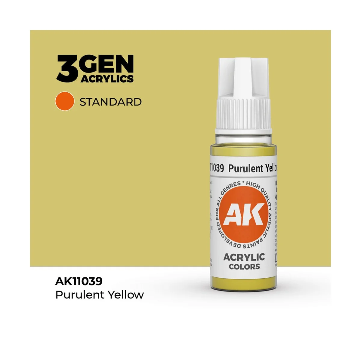 Purulent Yellow 17ml - AK Interactive AK11039