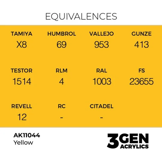 Yellow 17ml - AK Interactive AK11044