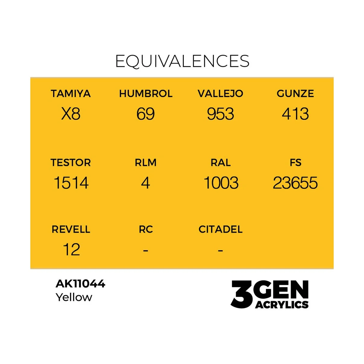 Yellow 17ml - AK Interactive AK11044
