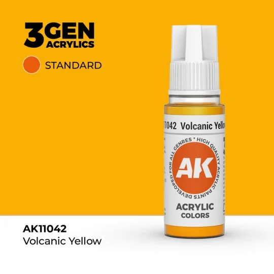 Volcanic Yellow 17ml - AK Interactive AK11042