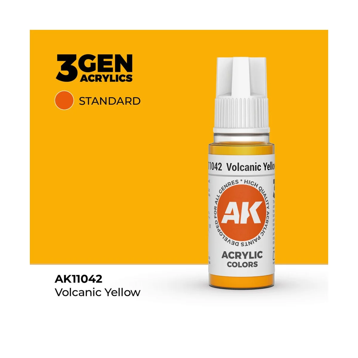 Volcanic Yellow 17ml - AK Interactive AK11042