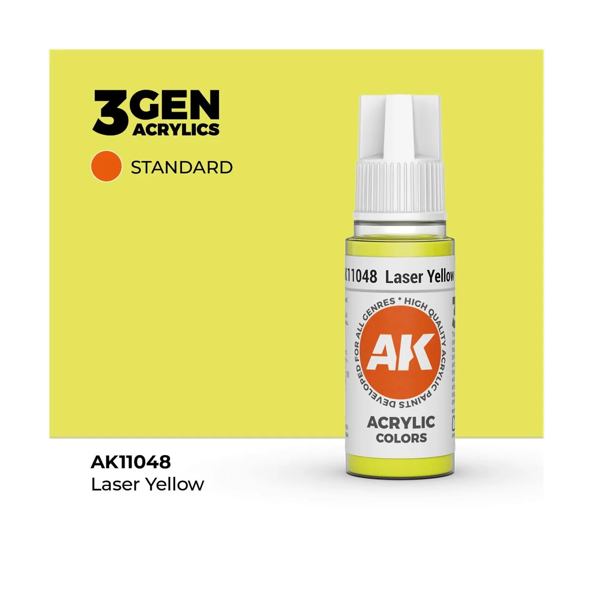 Laser Yellow 17ml - AK Interactive AK11048