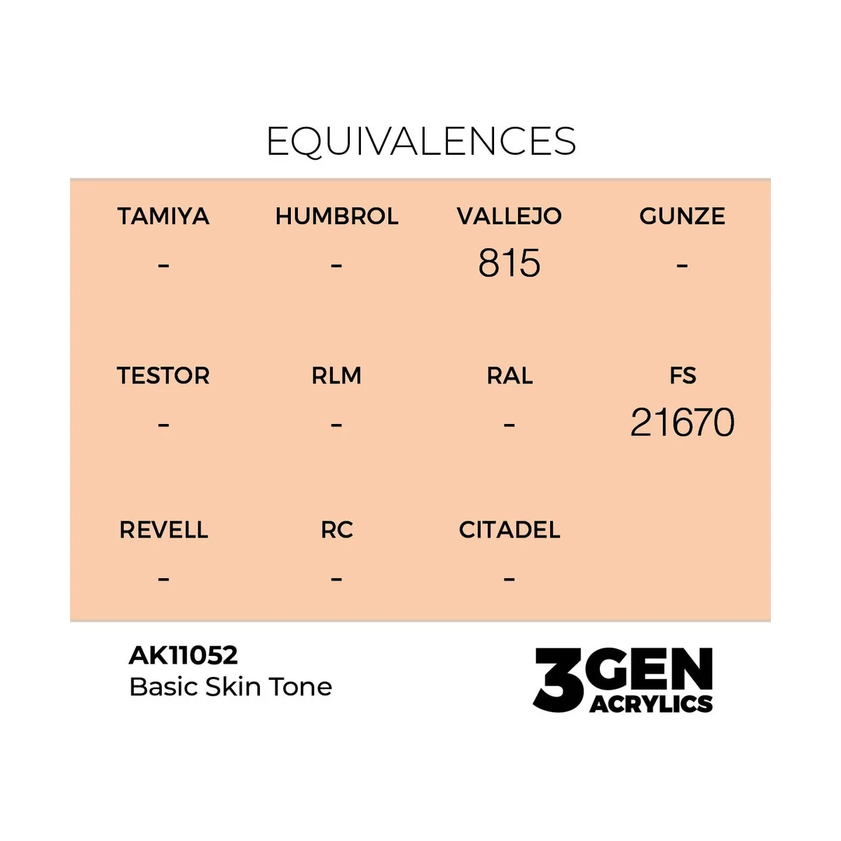 Basic Skin Tone 17ml - AK Interactive AK11052