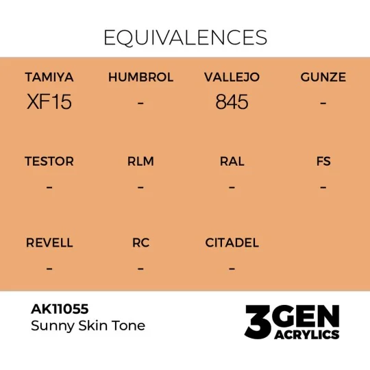 Sunny Skin Tone 17ml - AK Interactive AK11055