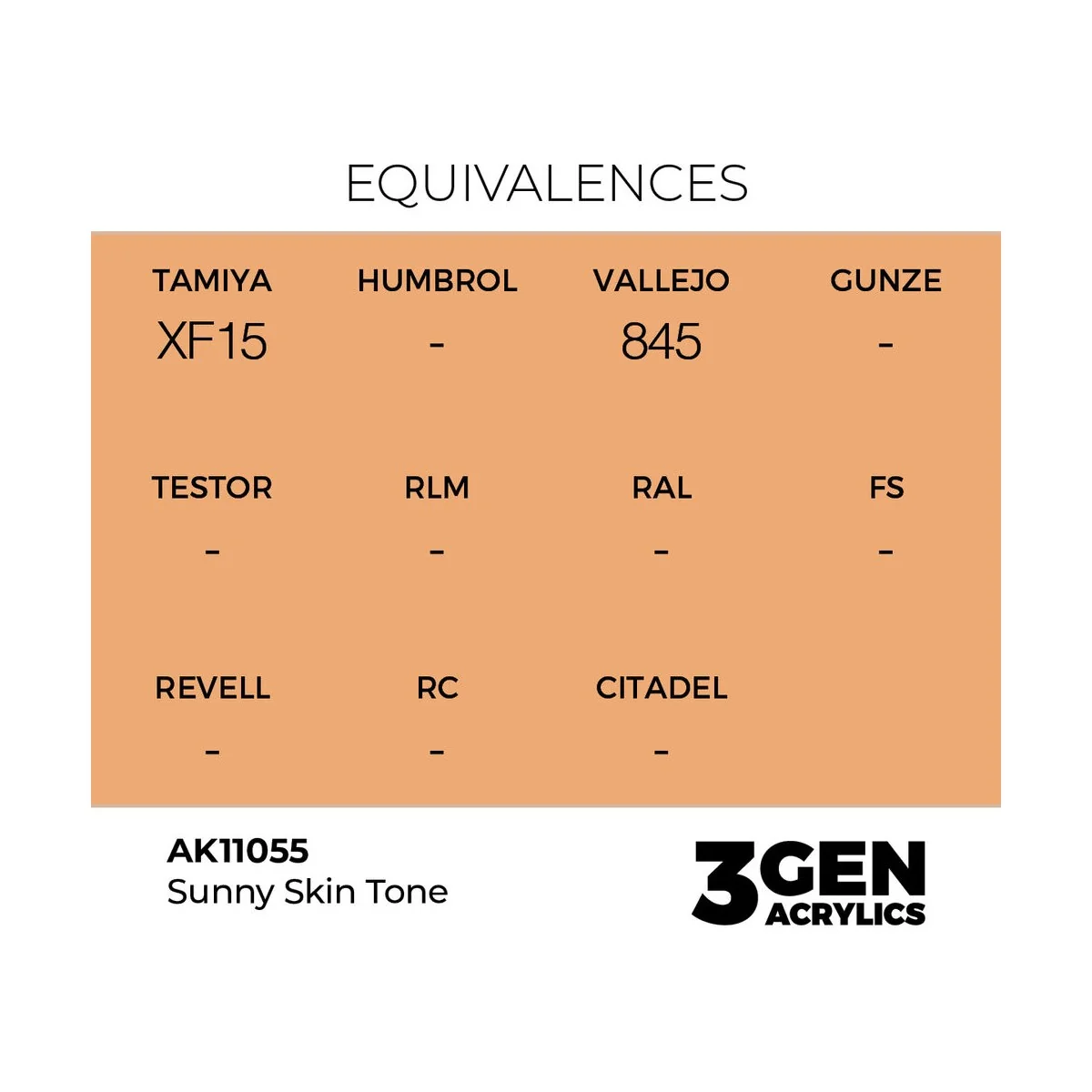 Sunny Skin Tone 17ml - AK Interactive AK11055
