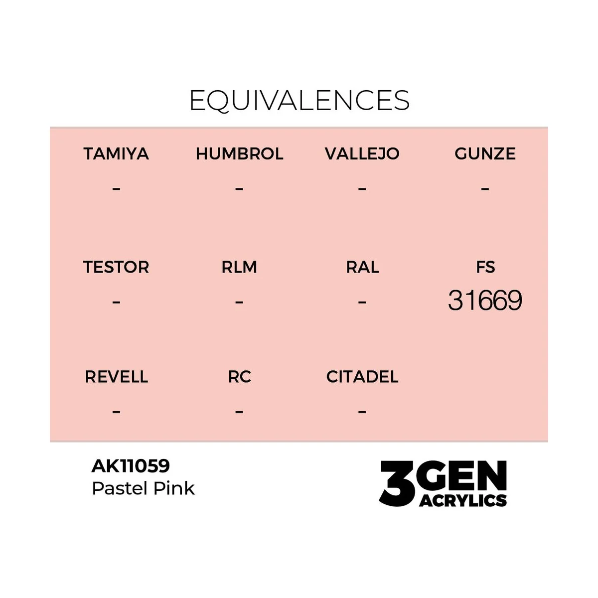 Pastel Pink 17ml - AK Interactive AK11059