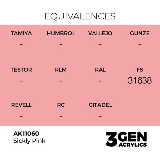 Sickly Pink 17ml - AK Interactive AK11060