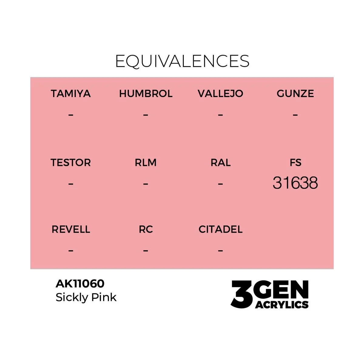 Sickly Pink 17ml - AK Interactive AK11060