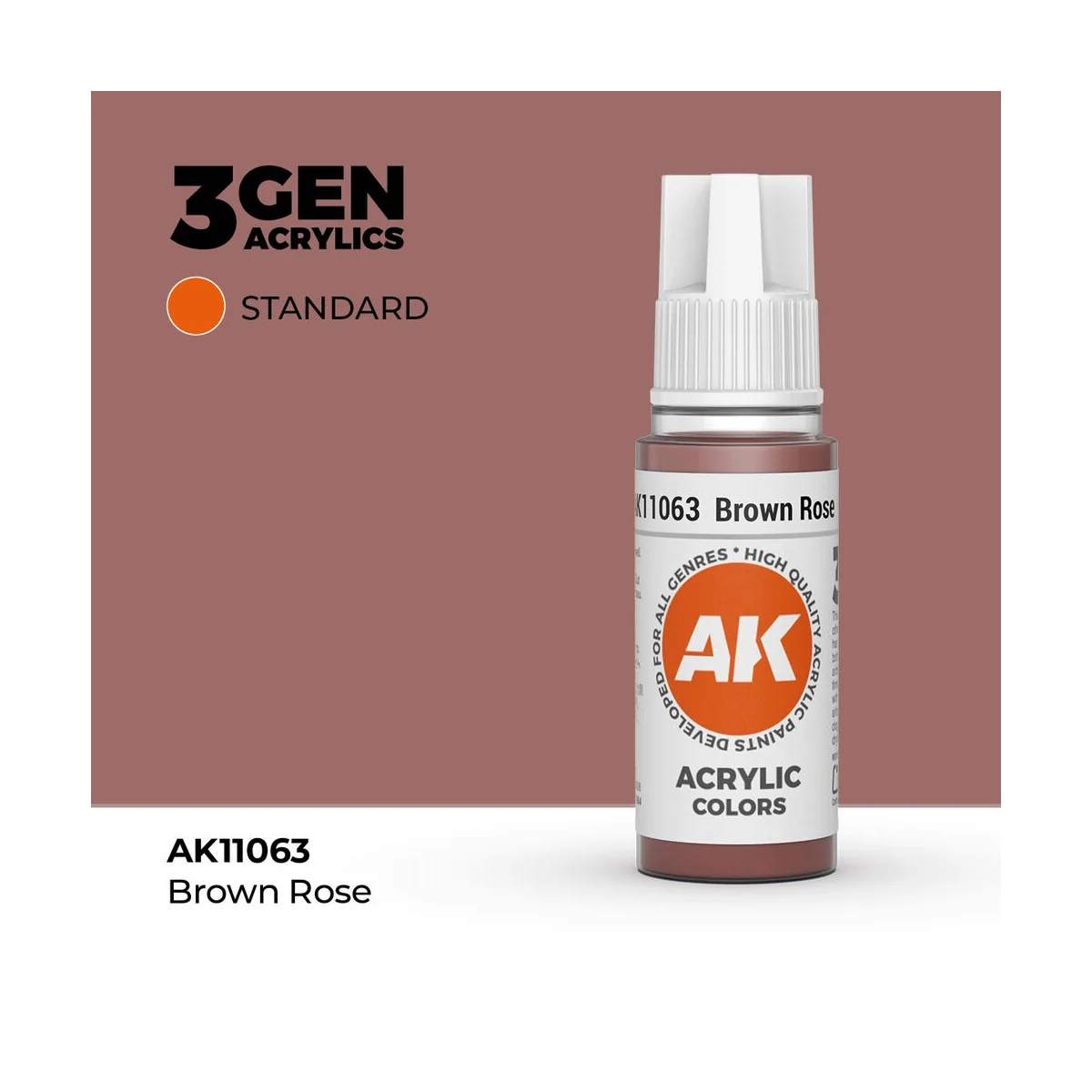 Brown Rose 17ml - AK Interactive AK11063