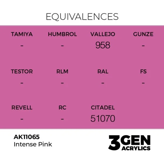 Intense Pink 17ml - AK Interactive AK11065