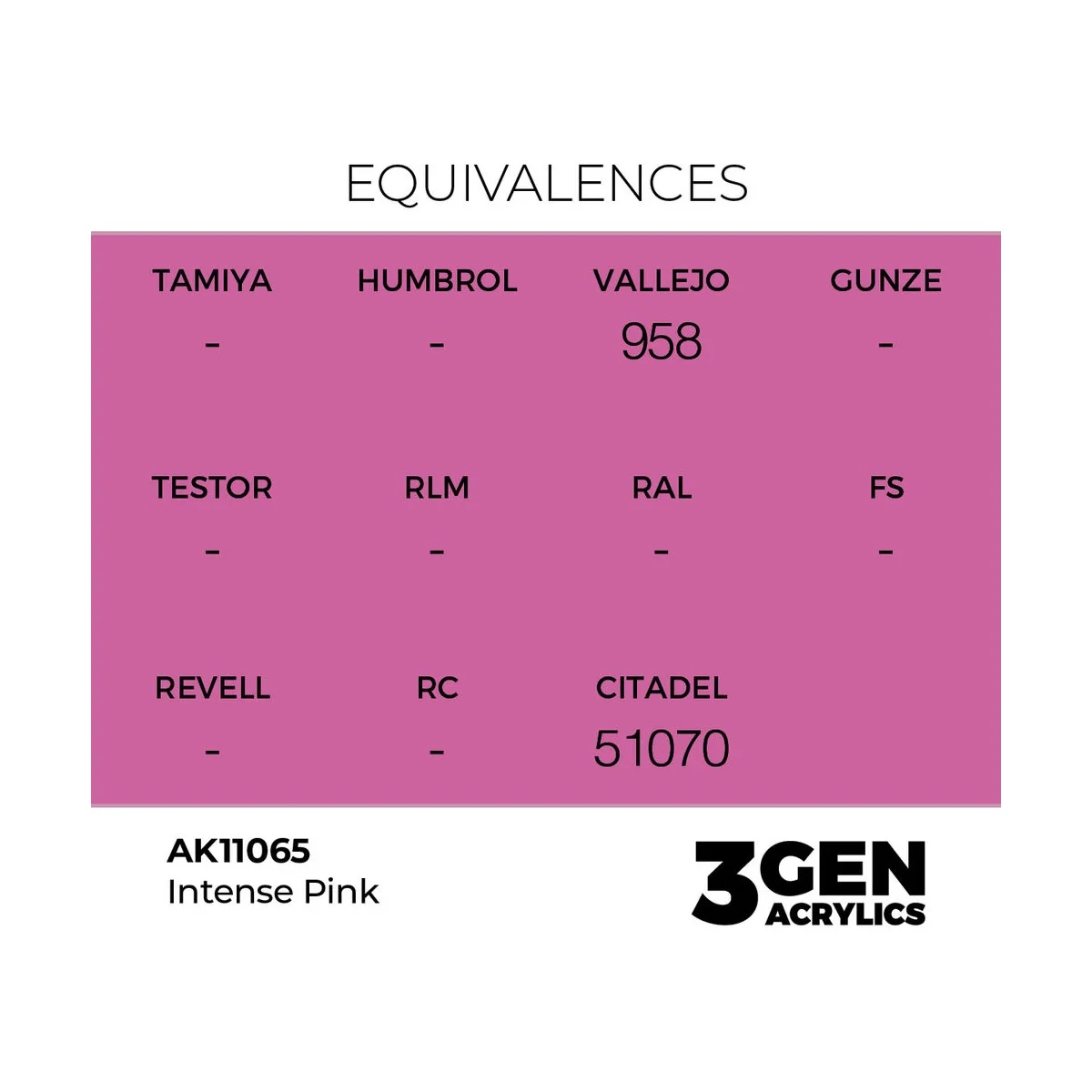 Intense Pink 17ml - AK Interactive AK11065