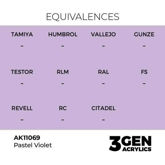 Pastel Violet 17ml - AK Interactive AK11069