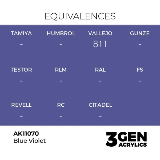 Blue Violet 17ml - AK Interactive AK11070