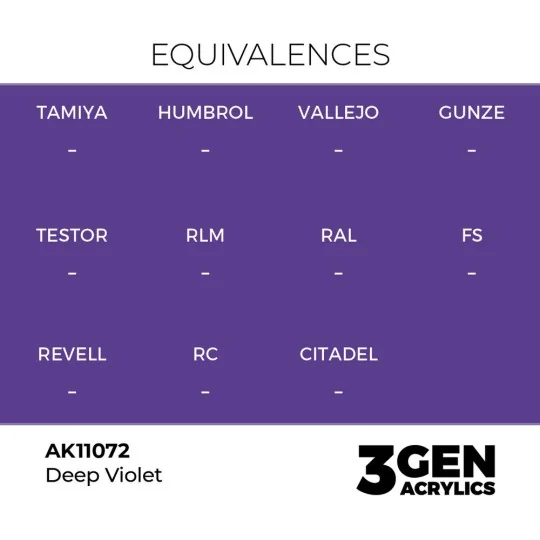 Deep Violet 17ml - AK Interactive AK11072