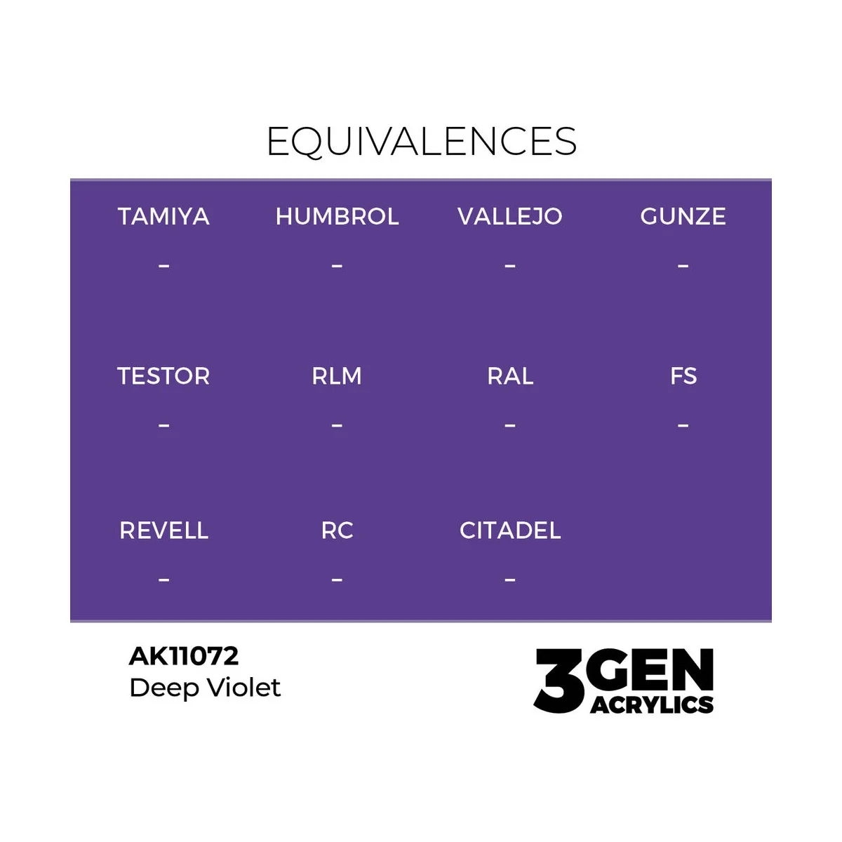 Deep Violet 17ml - AK Interactive AK11072