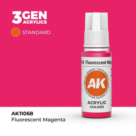 Fluorescent Magenta 17ml - AK Interactive AK11068