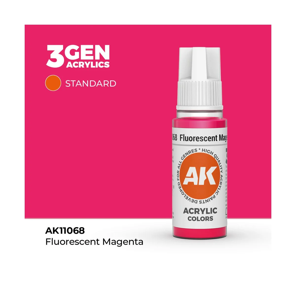 Fluorescent Magenta 17ml - AK Interactive AK11068