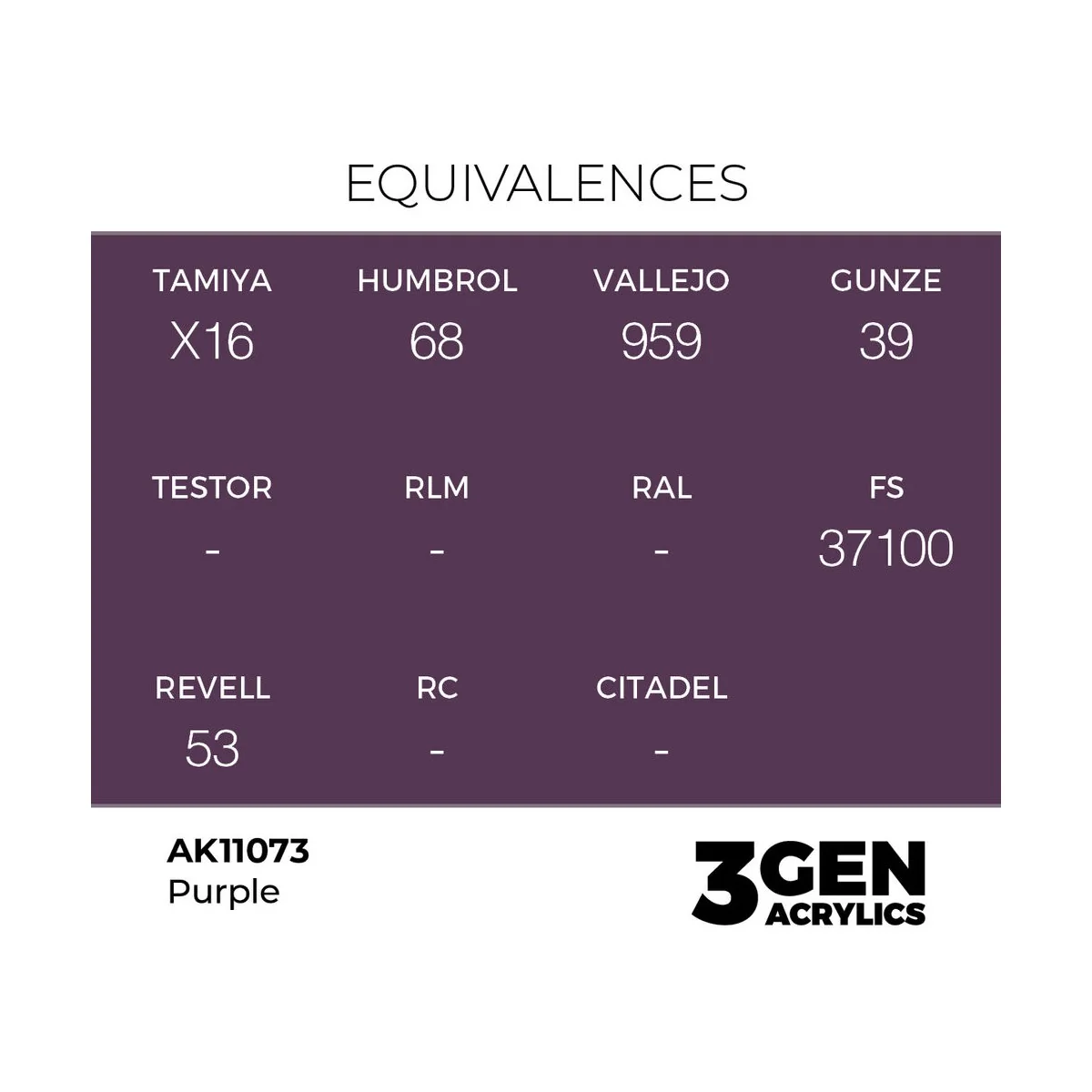 Purple 17ml - AK Interactive AK11073