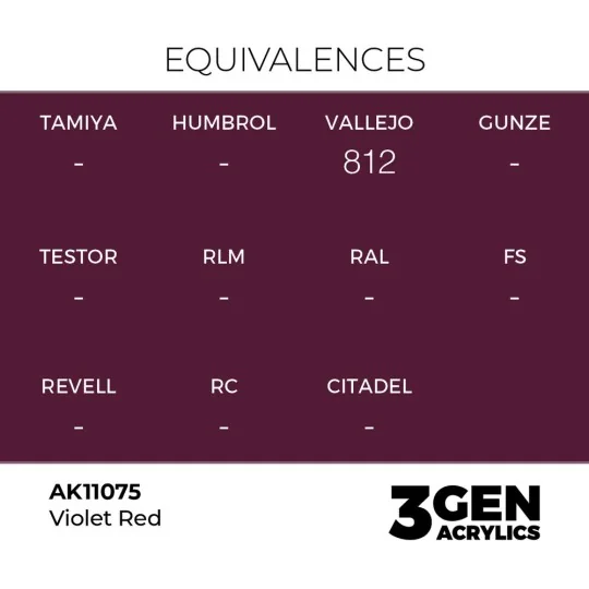 Violet Red 17ml - AK Interactive AK11075