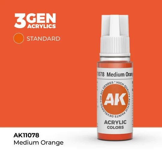 Medium Orange 17ml - AK Interactive AK11078