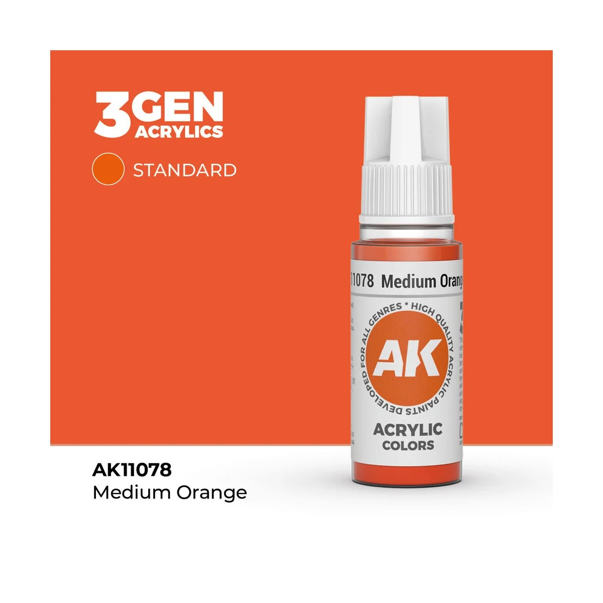 Medium Orange 17ml - AK Interactive AK11078