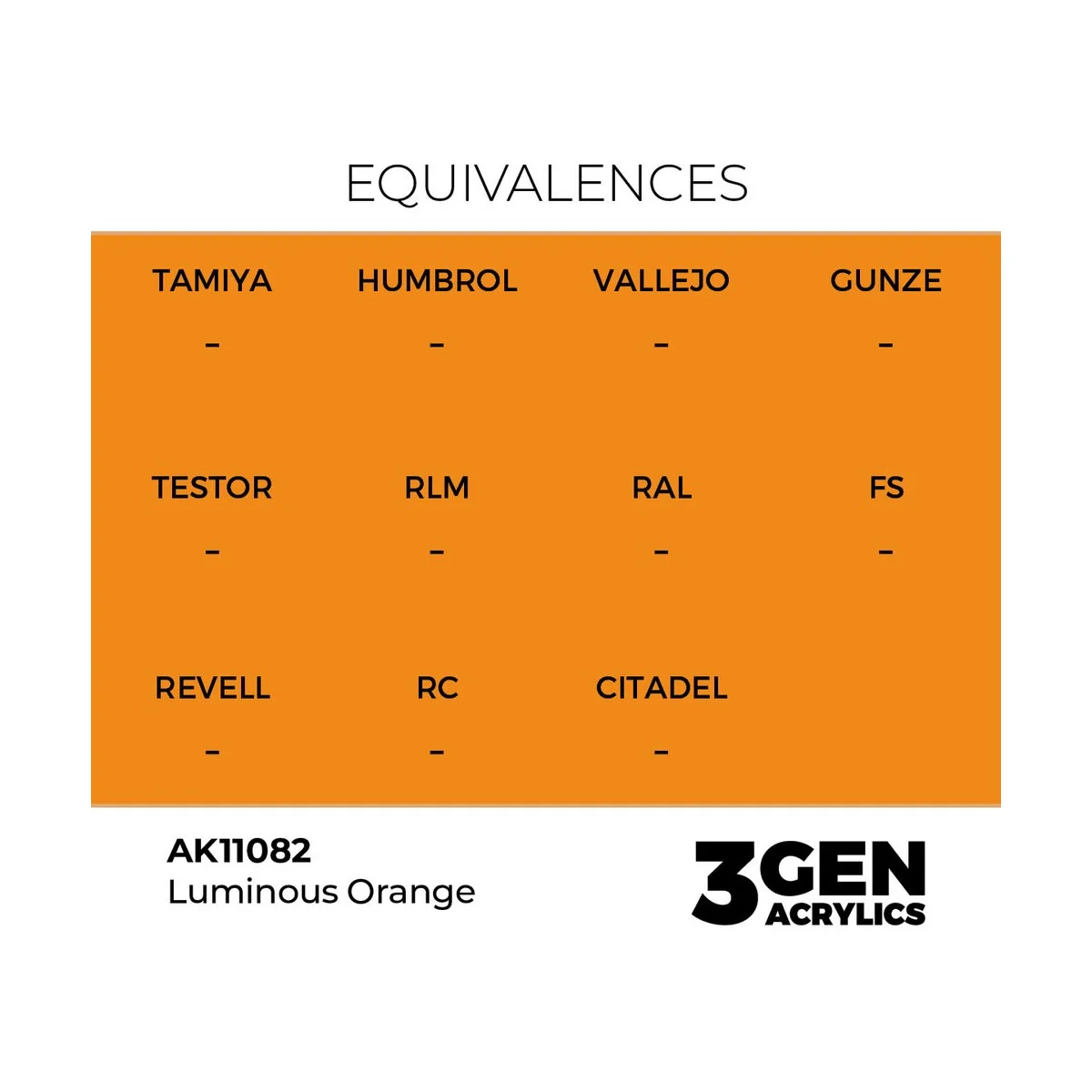 Luminous Orange 17ml - AK Interactive AK11082