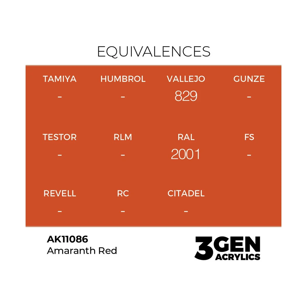Amaranth Red 17ml - AK Interactive AK11086