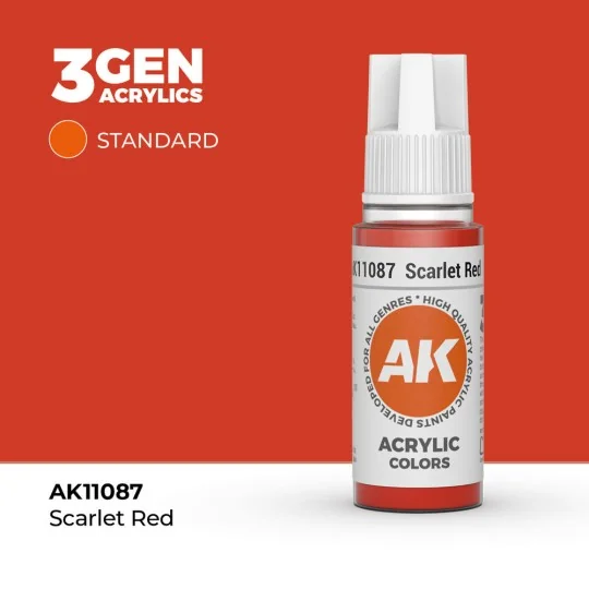 Scarlet Red 17ml - AK Interactive AK11087