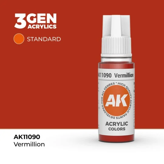 Vermillion 17ml - AK Interactive AK11090