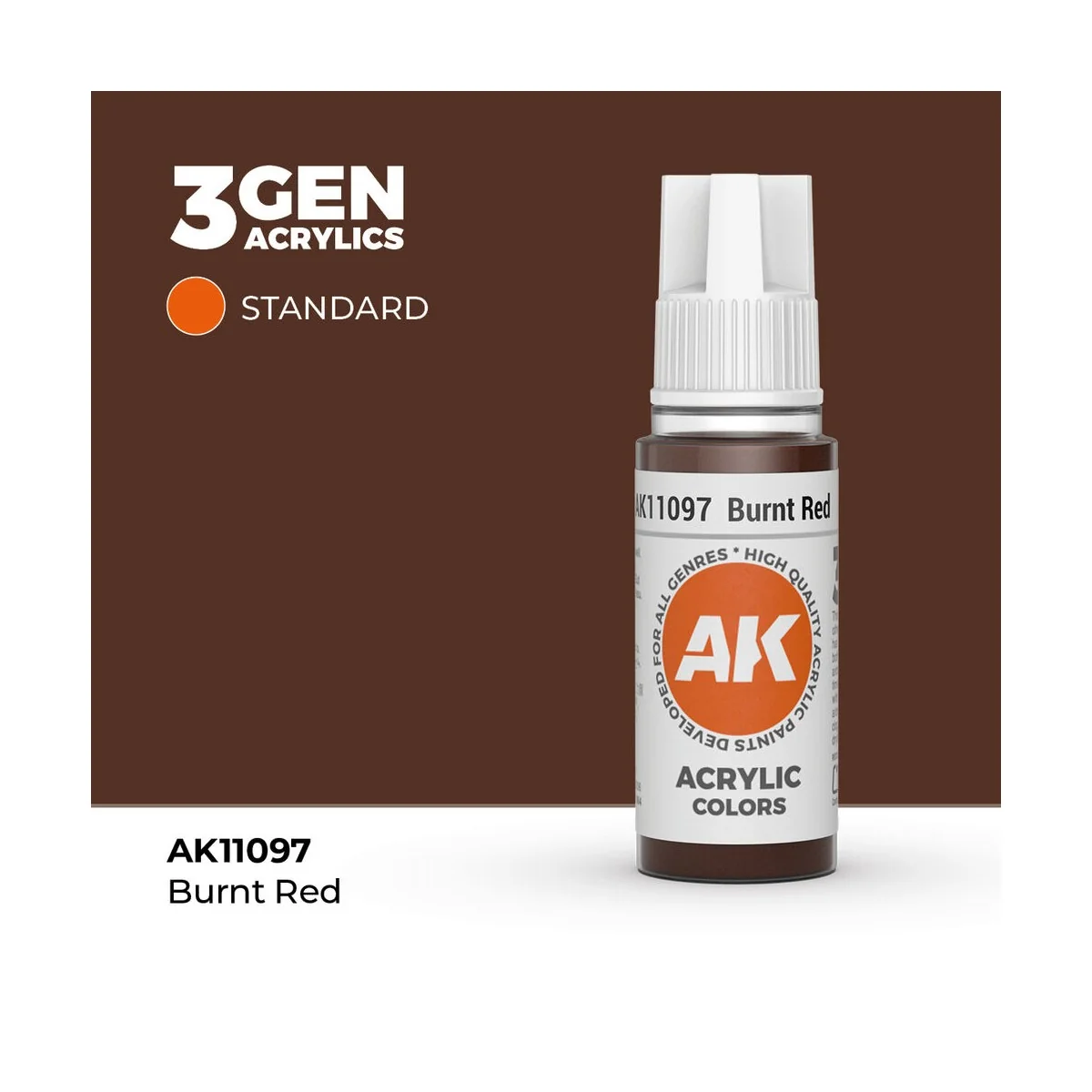 Burnt Red 17ml - AK Interactive AK11097