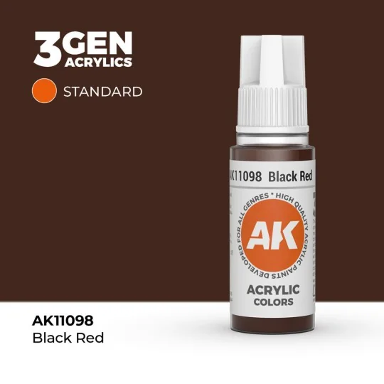 Black Red 17ml - AK Interactive AK11098