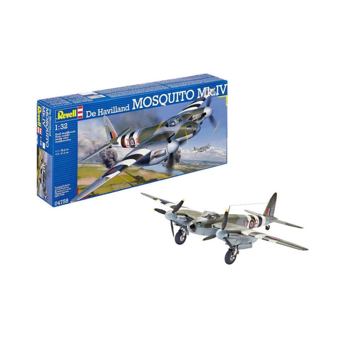 De Havilland MOSQUITO MK.IV, 1/32 - Revell 04758