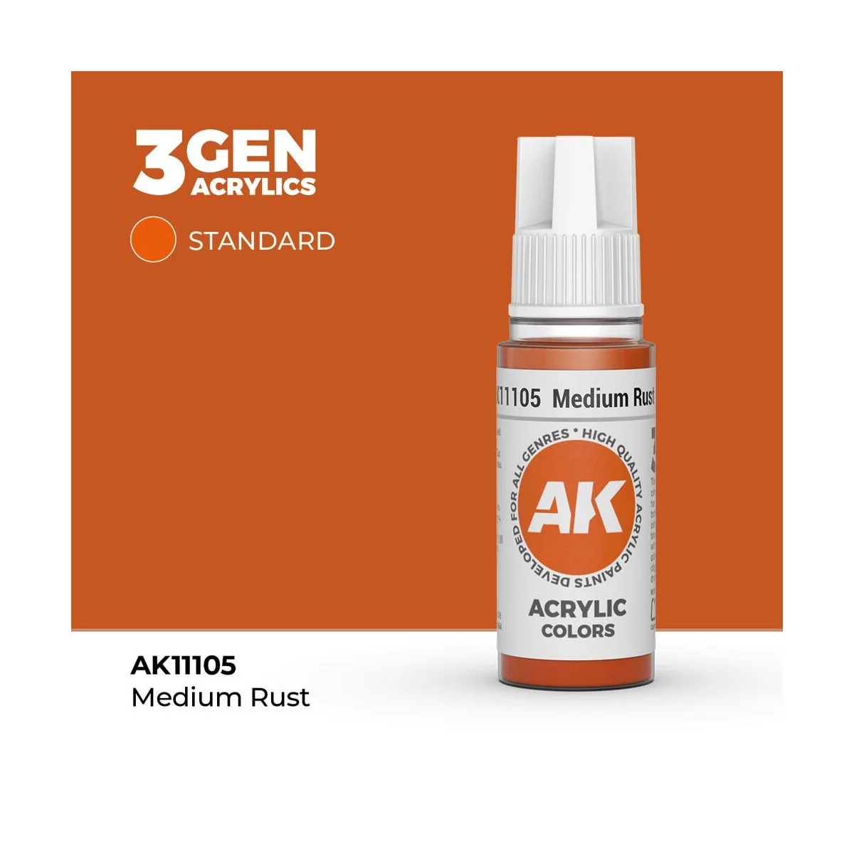 Light Rust 17ml - AK Interactive AK11105
