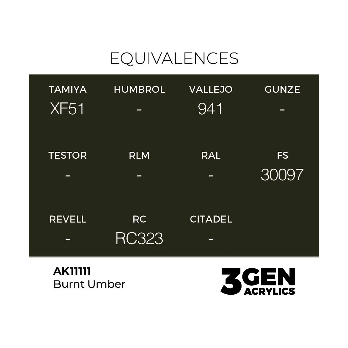 Burnt Umber 17ml - AK Interactive AK11111