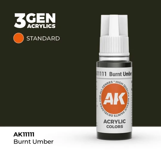 Burnt Umber 17ml - AK Interactive AK11111