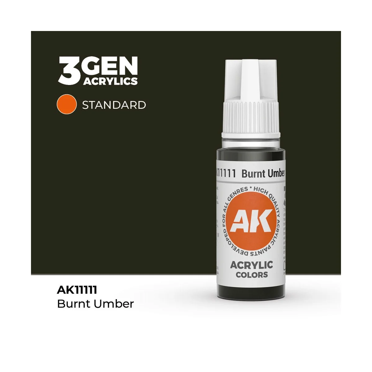 Burnt Umber 17ml - AK Interactive AK11111