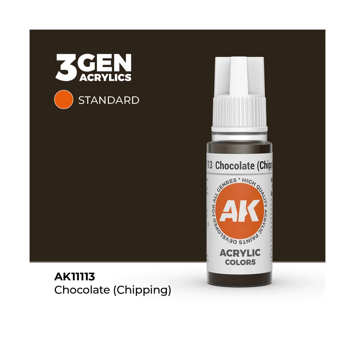Chocolate (Chipping) 17ml - AK Interactive AK11113