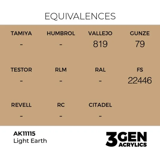 Light Earth 17ml - AK Interactive AK11115