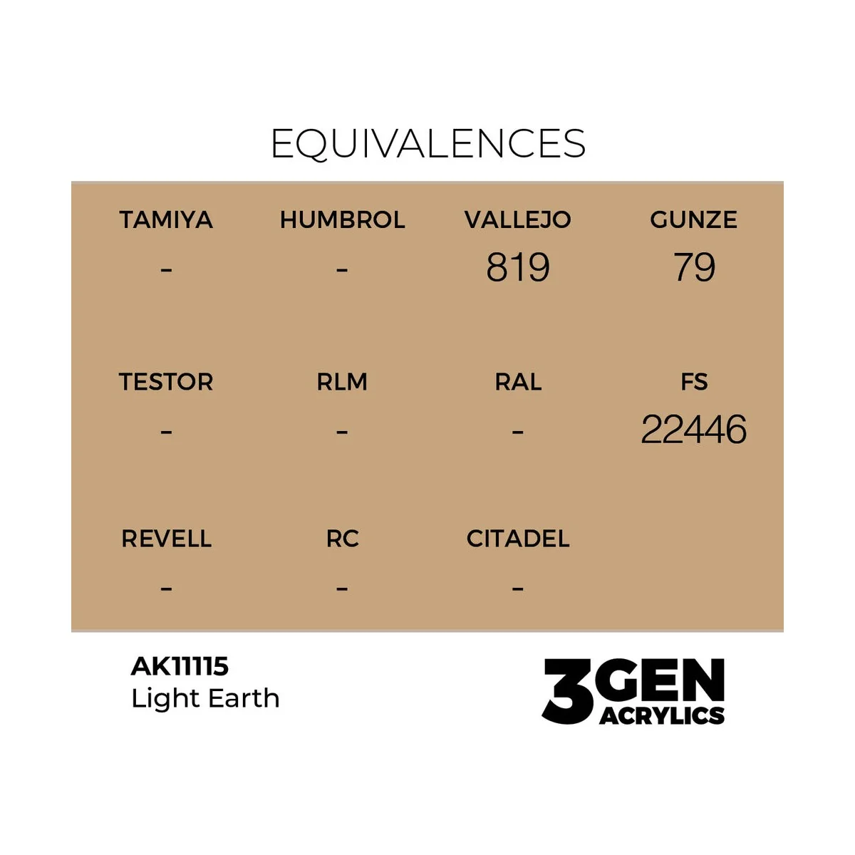 Light Earth 17ml - AK Interactive AK11115