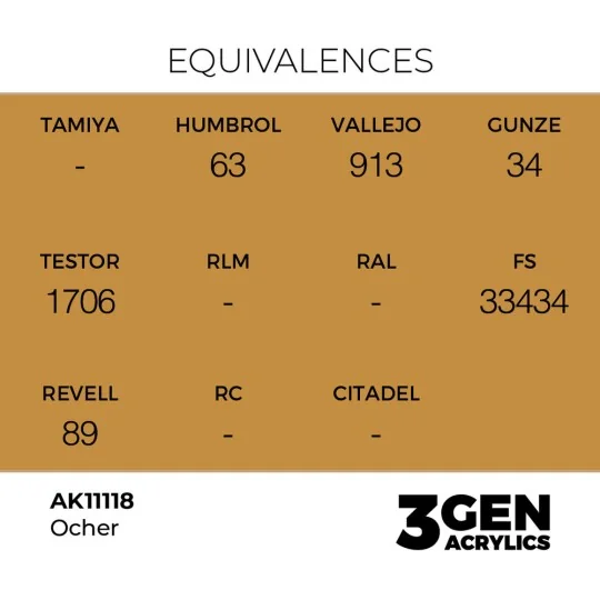 Ocher 17ml - AK Interactive AK11118