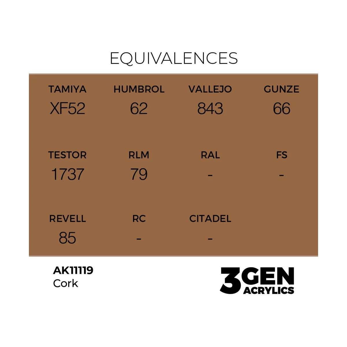 Cork 17ml - AK Interactive AK11119