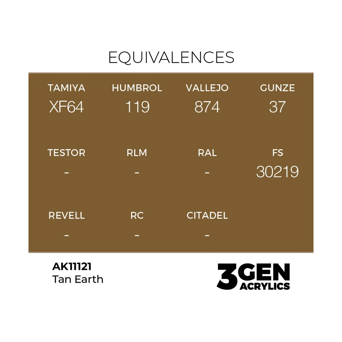 Tan Earth 17ml - AK Interactive AK11121
