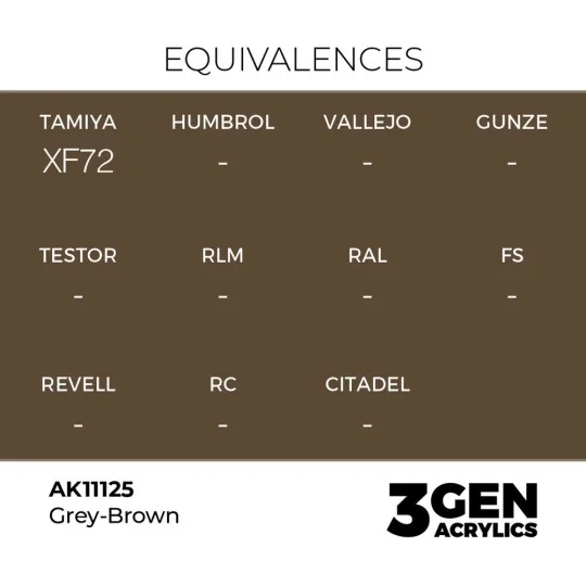 Grey-Brown 17ml - AK Interactive AK11125