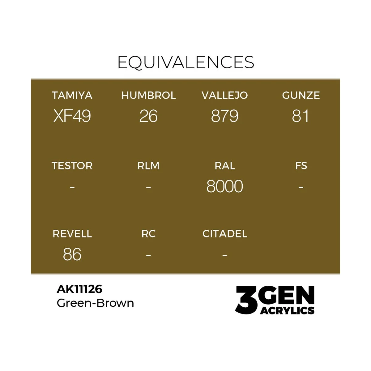 Green-Brown 17ml - AK Interactive AK11126