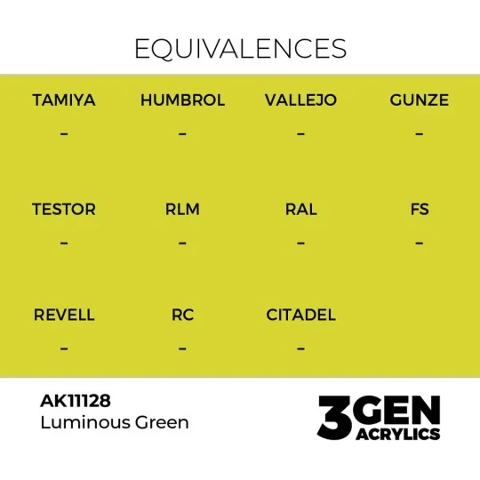 Luminous Green 17ml - AK Interactive AK11128