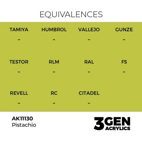 Pistachio 17ml - AK Interactive AK11130